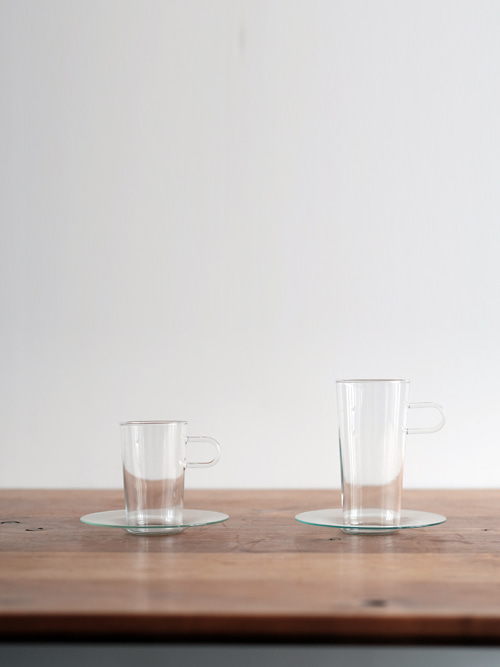 [Trendglass JENA] Coffee Glass (Cup&amp;Saucer 2set)