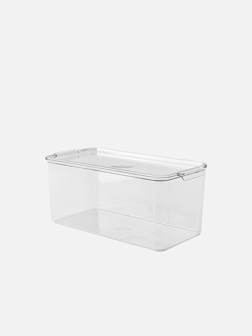 [시모야마] 냉장고 스토리지 박스 3.5L (뚜껑O)