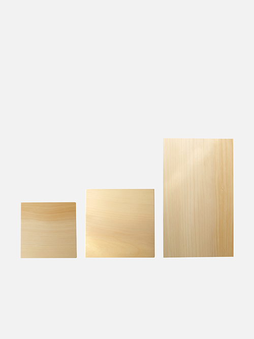 [지자이] JIZAI Tool Series 은행나무 사각 도마 (3size)