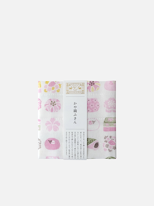 [나카가와상점] 5중 벚꽃디저트 패턴 행주